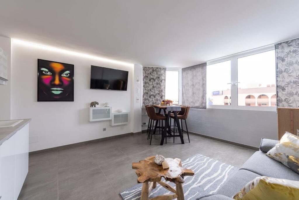 Attico Playa De Ingles Con Parking E Piscina Playa del Inglés Exterior foto