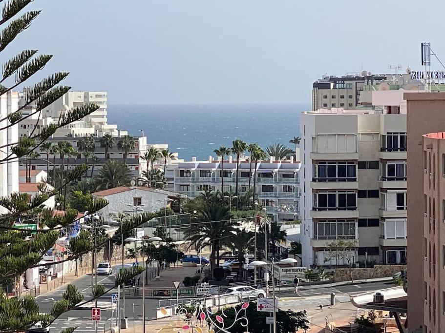 Attico Playa De Ingles Con Parking E Piscina Playa del Inglés Exterior foto